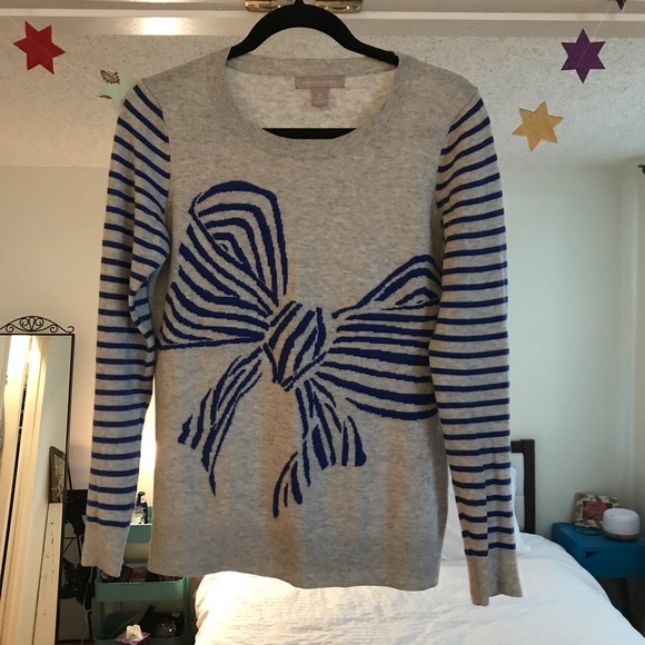 Banana Republic Bow Tie Sweater (size M) - Picture 1 of 5